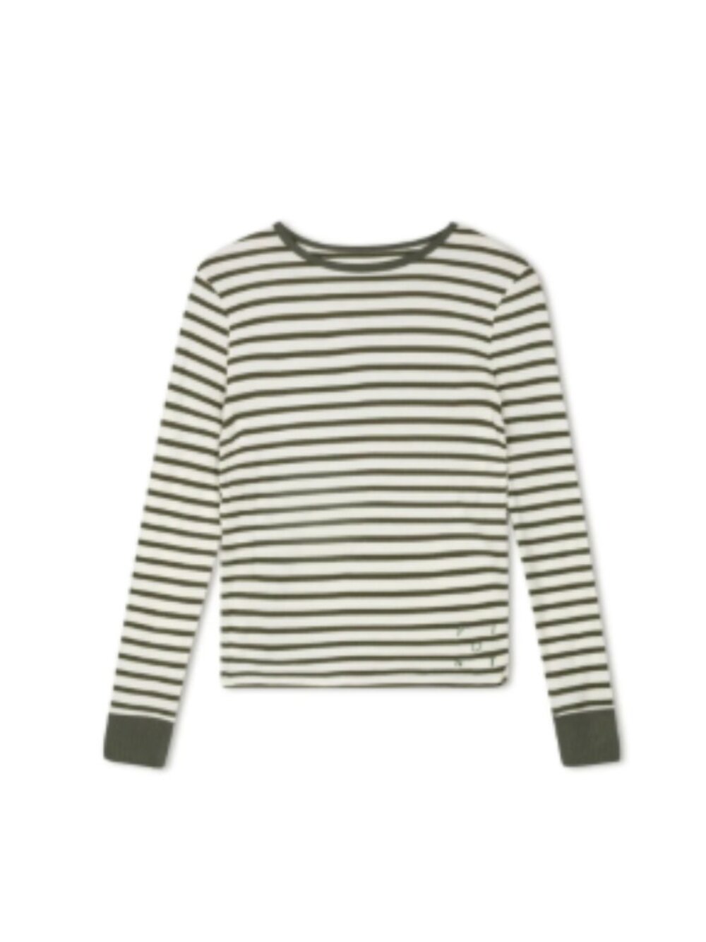 Boat neck Stripe Tee